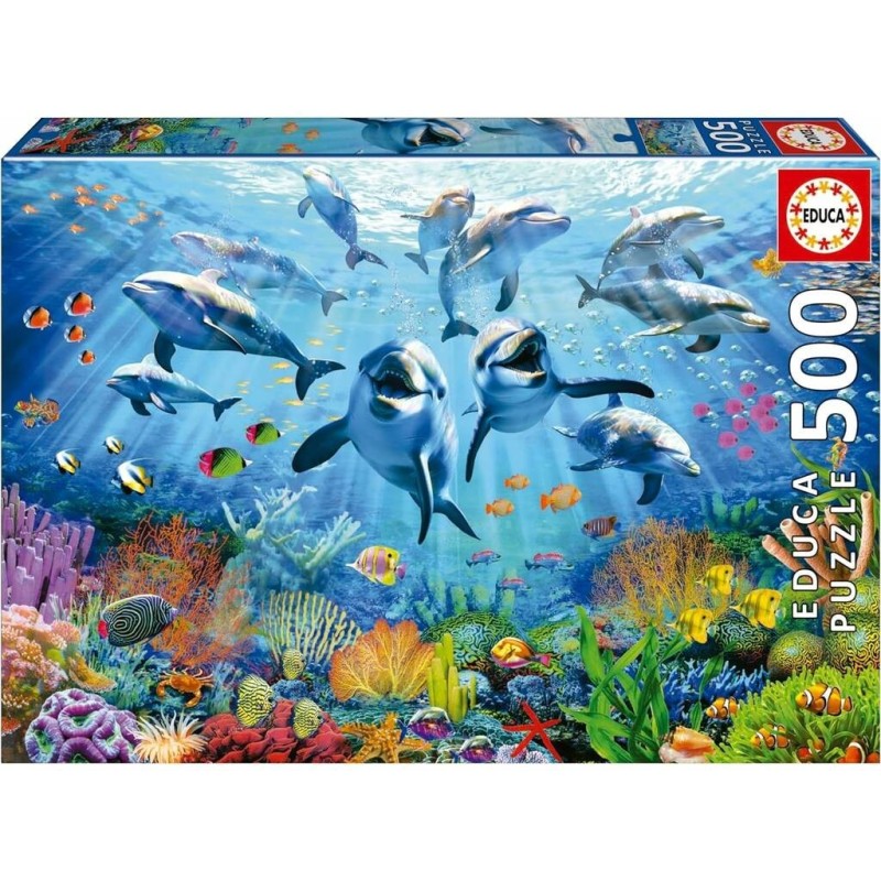 Compra Educa Puzzle 500 Fiesta Bajo El Mar al mejor precio | Juguetilandia Canarias Compra Educa Puzzle 500 Fiesta Bajo El Mar al mejor precio | Juguetilandia Canarias