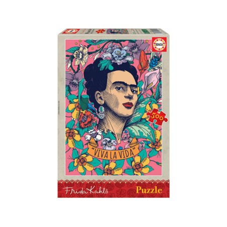 Compra Educa Puzzle 500 Viva La Vida Frida Kahlo al mejor precio | Juguetilandia Canarias