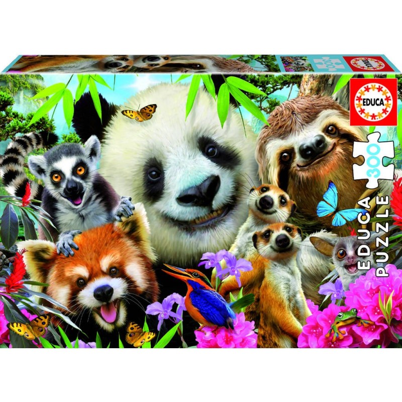 Compra Educa Puzzle Junior 300 Black-Eyed Friends Selfie al mejor precio | Juguetilandia Canarias