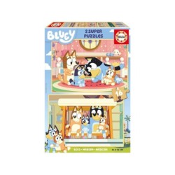 Compra Educa Puzzle Madera 2x16 Bluey al mejor precio | Juguetilandia Canarias