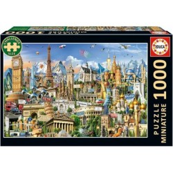 Compra Educa Puzzle Miniature 1000 Simbolos De Europa al mejor precio | Juguetilandia Canarias