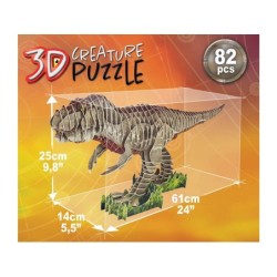 Compra Educa T-Rex 3d Creature Puzzle al mejor precio | Juguetilandia Canarias