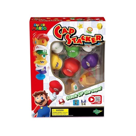 Compra Epoch Games Super Mario Cap Stacker al mejor precio | Juguetilandia Canarias