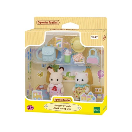 Compra Epoch Sylvanian Families Amigos De La Guarderia Caminando Juntos al mejor precio | Juguetilandia Canarias