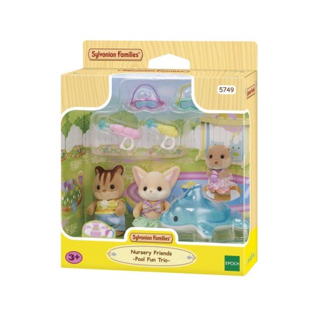 Compra Epoch Sylvanian Families Amigos De La Guarderia Fiesta En La Piscina al mejor precio | Juguetilandia Canarias