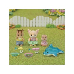 Compra Epoch Sylvanian Families Amigos De La Guarderia Fiesta En La Piscina al mejor precio | Juguetilandia Canarias