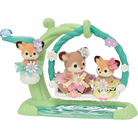 Compra Epoch Sylvanian Families Bebes Ciervo En El Columpio al mejor precio | Juguetilandia Canarias