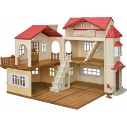 Compra Epoch Sylvanian Families Casa Con Luces Atico Secreto al mejor precio | Juguetilandia Canarias