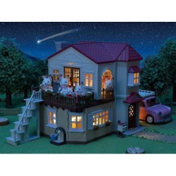 Compra Epoch Sylvanian Families Casa Con Luces Atico Secreto al mejor precio | Juguetilandia Canarias