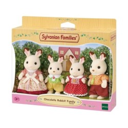 Compra Epoch Sylvanian Families Familia Conejo Chocolate al mejor precio | Juguetilandia Canarias