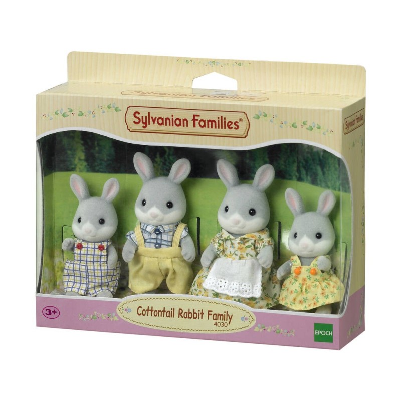 Compra Epoch Sylvanian Families Familia Conejo Colita De Algodón al mejor precio | Juguetilandia Canarias