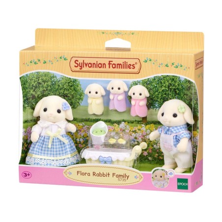 Compra Epoch Sylvanian Families Familia Conejo Flor al mejor precio | Juguetilandia Canarias