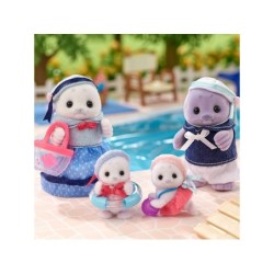 Compra Epoch Sylvanian Families Familia Foca al mejor precio | Juguetilandia Canarias