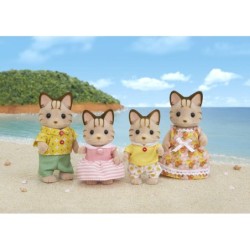 Compra Epoch Sylvanian Families Familia Gato De Rayas al mejor precio | Juguetilandia Canarias