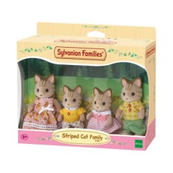 Compra Epoch Sylvanian Families Familia Gato De Rayas al mejor precio | Juguetilandia Canarias