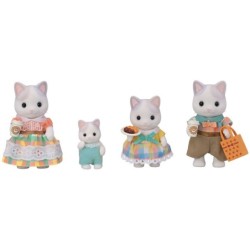 Compra Epoch Sylvanian Families Familia Gato Latte al mejor precio | Juguetilandia Canarias