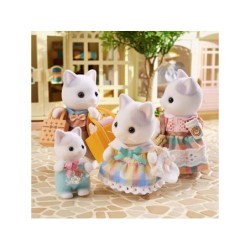 Compra Epoch Sylvanian Families Familia Gato Latte al mejor precio | Juguetilandia Canarias