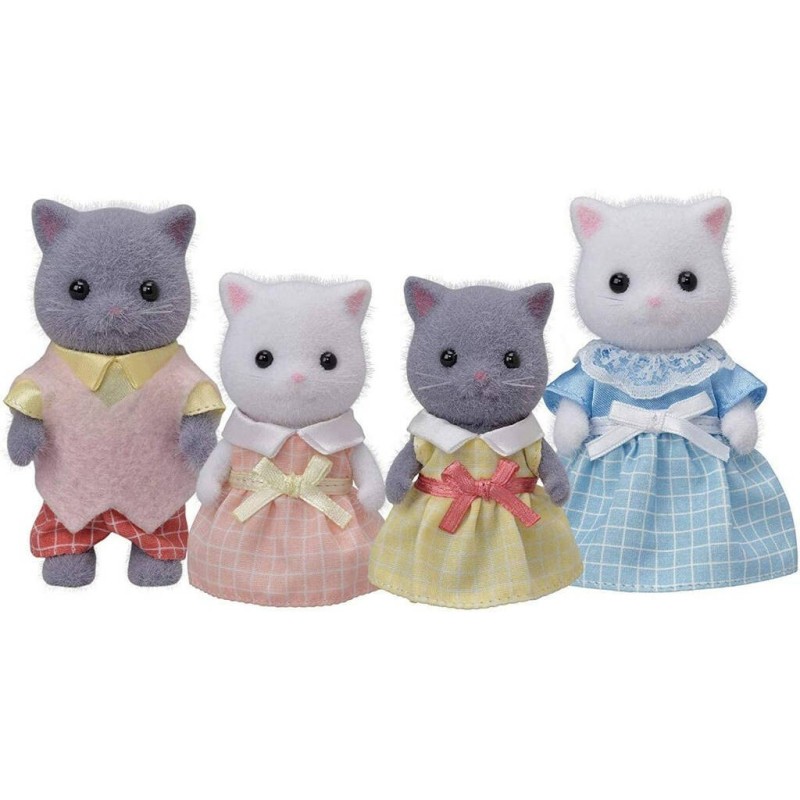 Compra Epoch Sylvanian Families Familia Gato Persa al mejor precio | Juguetilandia Canarias