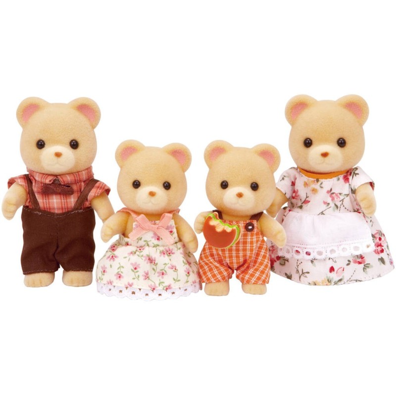 Compra Epoch Sylvanian Families Familia Oso Pardo al mejor precio | Juguetilandia Canarias