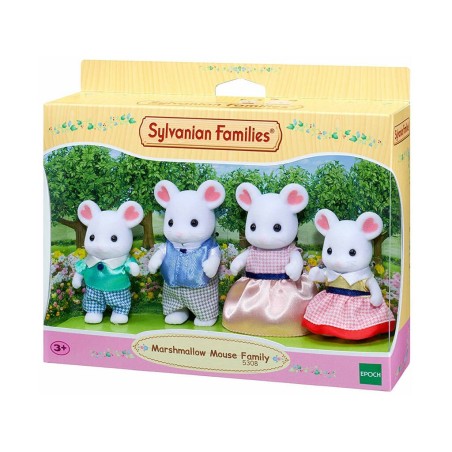 Compra Epoch Sylvanian Families Familia Raton Marshmallow al mejor precio | Juguetilandia Canarias
