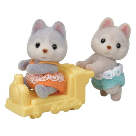Compra Epoch Sylvanian Families Gemelos Husky al mejor precio | Juguetilandia Canarias