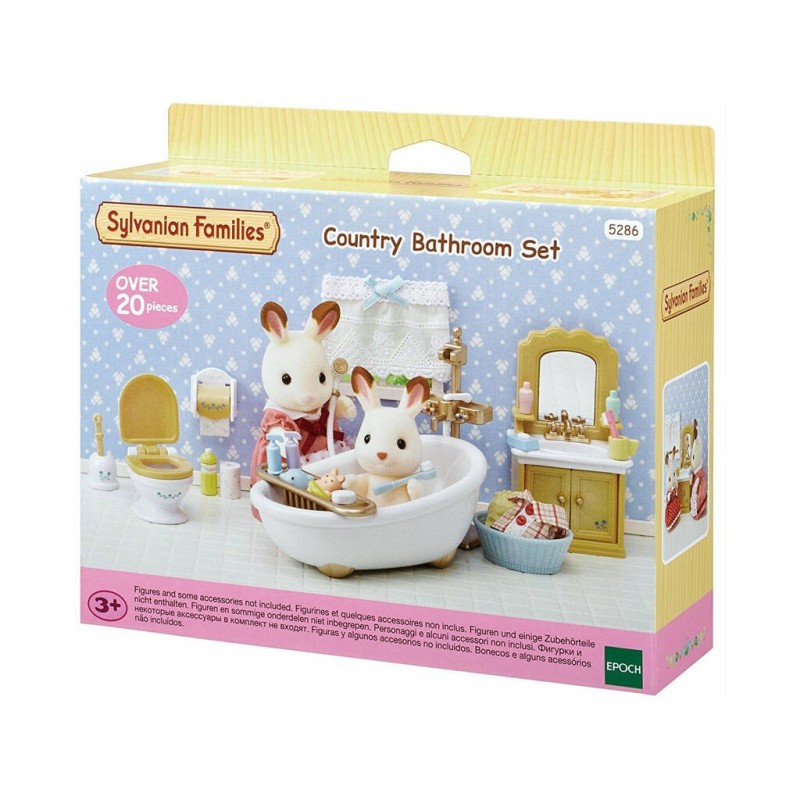 Compra Epoch Sylvanian Families Set Baño Country al mejor precio | Juguetilandia Canarias Compra Epoch Sylvanian Families Set Baño Country al mejor precio | Juguetilandia Canarias