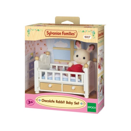 Compra Epoch Sylvanian Families Set De Cuna Creme Conejo Chocolate al mejor precio | Juguetilandia Canarias