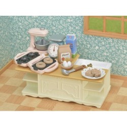 Compra Epoch Sylvanian Families Set De Isla De Cocinar al mejor precio | Juguetilandia Canarias