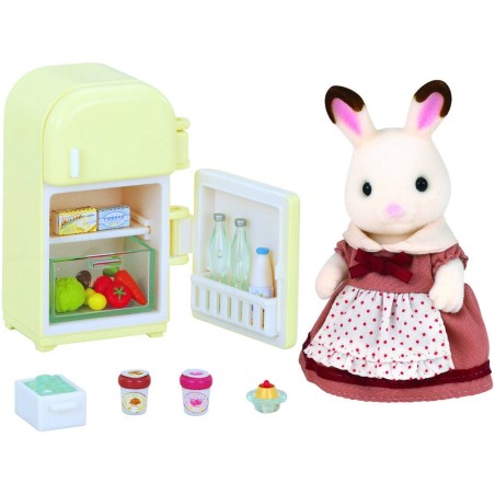 Compra Epoch Sylvanian Families Set De Nevera Teri Conejo Chocolate al mejor precio | Juguetilandia Canarias