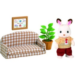 Compra Epoch Sylvanian Families Set De Sofa Frasier Conejo Chocolate al mejor precio | Juguetilandia Canarias
