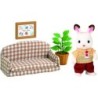 Compra Epoch Sylvanian Families Set De Sofa Frasier Conejo Chocolate al mejor precio | Juguetilandia Canarias