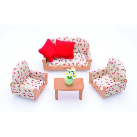 Compra Epoch Sylvanian Families Set De Sofa Y Sillones al mejor precio | Juguetilandia Canarias