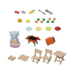 Compra Epoch Sylvanian Set Barbacoa De Miriam Elefante al mejor precio | Juguetilandia Canarias