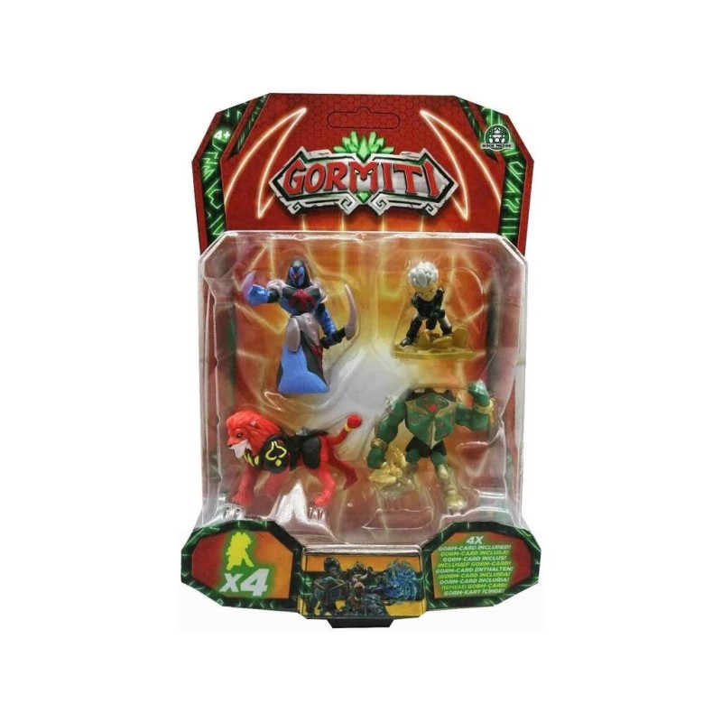 Compra Famosa Gormiti S2 Blister 4 Figuras 5 Cm Wave 4 al mejor precio | Juguetilandia Canarias