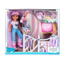 Compra Famosa Nancy, Un Dia Con Su Caballo al mejor precio | Juguetilandia Canarias