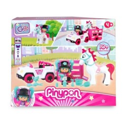 Compra Famosa Pinypon Let's Go! Remolque Pony al mejor precio | Juguetilandia Canarias