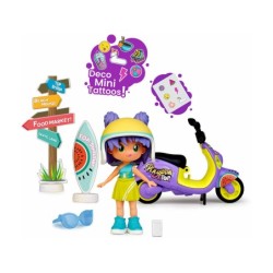 Compra Famosa Pinypon Top Moto Girl al mejor precio | Juguetilandia Canarias