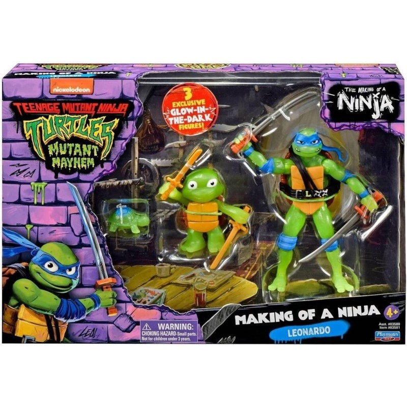 Compra Famosa Tmnt Movie Figures Evolution 3 Pack al mejor precio | Juguetilandia Canarias