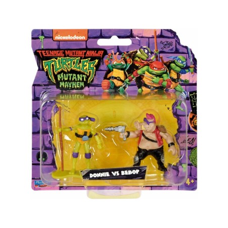 Compra Famosa Tmnt Movie Mini Figuras Pack 2 al mejor precio | Juguetilandia Canarias