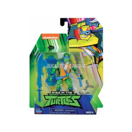 Compra Famosa Tortugas Ninja Rise Of Basic Figures Wav al mejor precio | Juguetilandia Canarias