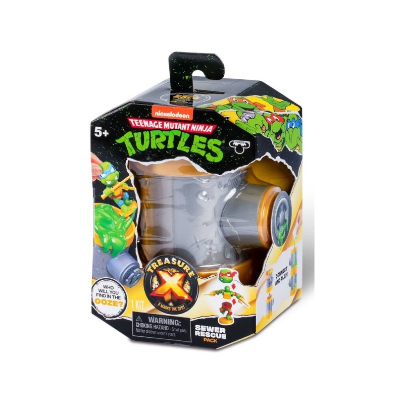 Compra Famosa Treasure X Sewer Conector Tortugas Ninja al mejor precio | Juguetilandia Canarias