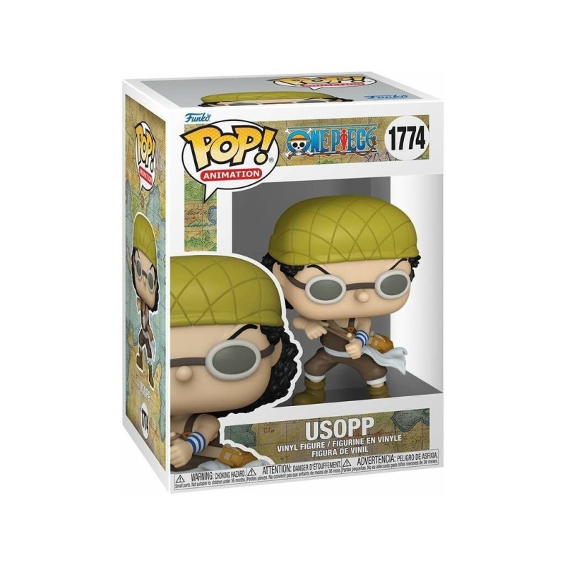 Compra Funko Pop! One Piece Animation Usopp Refresh 9 Cm al mejor precio | Juguetilandia Canarias Compra Funko Pop! One Piece Animation Usopp Refresh 9 Cm al mejor precio | Juguetilandia Canarias