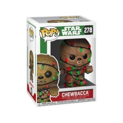 Compra Funko Pop! Star Wars Holiday Chewbacca Con Luces 9 Cm al mejor precio | Juguetilandia Canarias