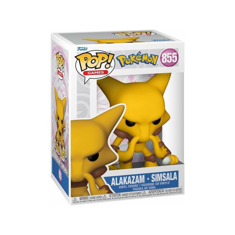Compra Funko Pop! Vinyl Pokemon Alakazam Emea al mejor precio | Juguetilandia Canarias