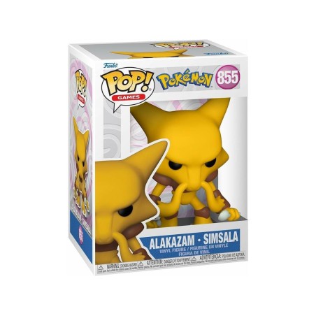 Compra Funko Pop! Vinyl Pokemon Alakazam Emea al mejor precio | Juguetilandia Canarias