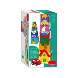 Compra Goula Cubos Apilables Coche al mejor precio | Juguetilandia Canarias