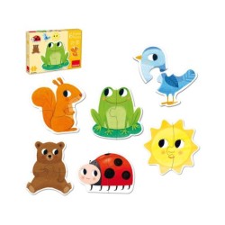 Compra Goula Form 6 Puzzles 2 Pzas. al mejor precio | Juguetilandia Canarias