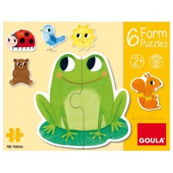 Compra Goula Form 6 Puzzles 2 Pzas. al mejor precio | Juguetilandia Canarias