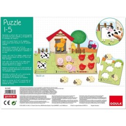 Compra Goula Puzzle 1-5 al mejor precio | Juguetilandia Canarias