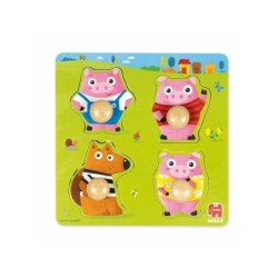 Compra Goula Puzzle 3 Little Pigs al mejor precio | Juguetilandia Canarias